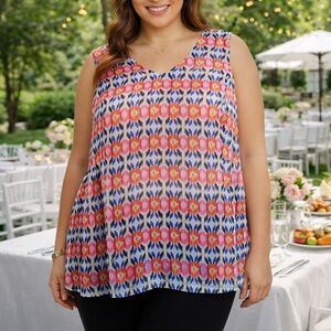 Daniel Rainn Floral Tank Top